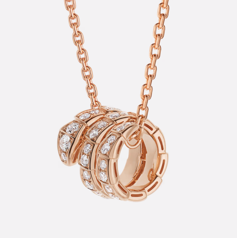 세르펜티 바이퍼 네크리스 풀 파베